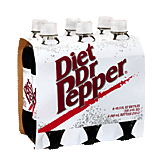 Dr Pepper Soda Diet 0.5 L Left Picture